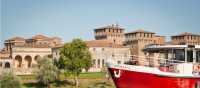 Sailing the Po River on the Ave Maria Portegrandi