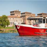 Sailing the Po River on the Ave Maria Portegrandi