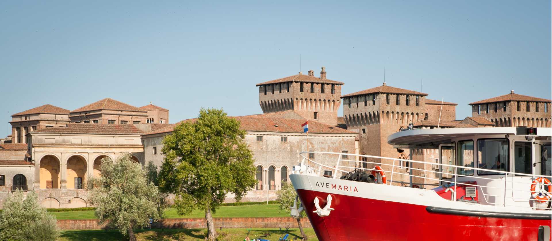Sailing the Po River on the Ave Maria Portegrandi