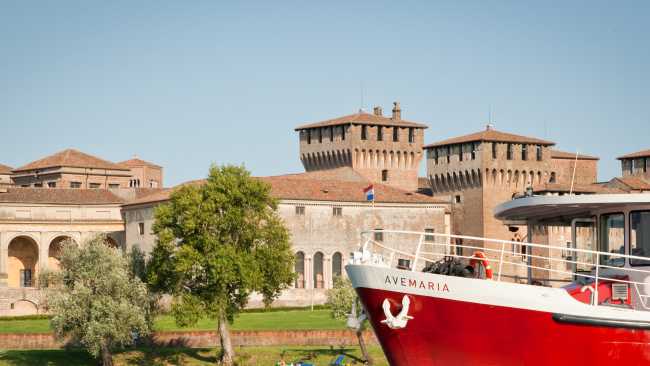 Sailing the Po River on the Ave Maria Portegrandi