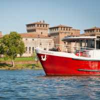 Sailing the Po River on the Ave Maria Portegrandi