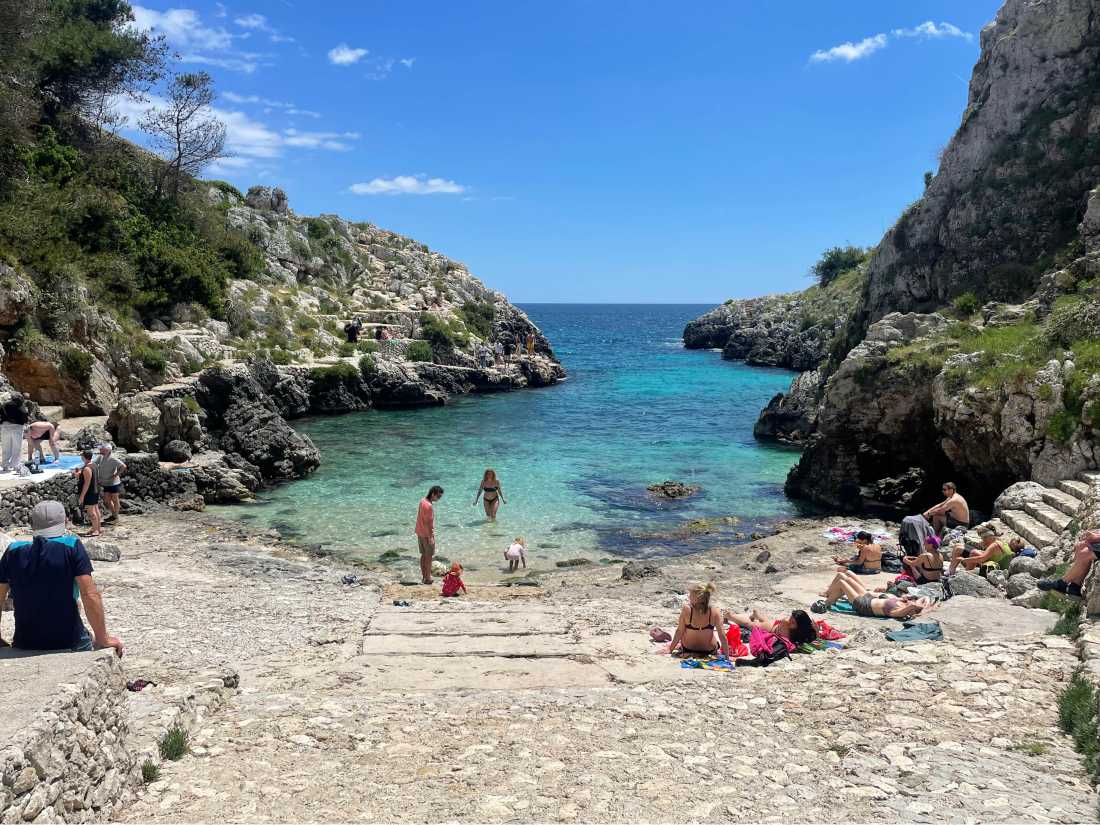 Finding Puglia's swimming spots |  Tali Emdin