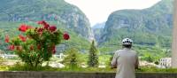 Looking from Longarone towards Vajont Dam |  <i>Rob Mills</i>