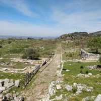 The ancient ruins of Norba, a 4th-century BC Roman outpost
