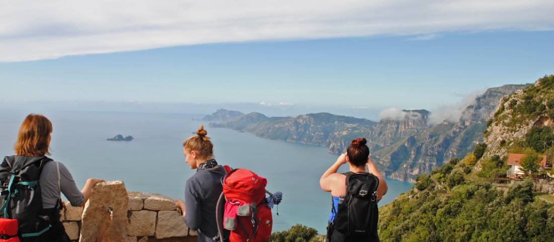 One of the many viewpoints on the Paths of the Gods, Amalfi |  <i>Catherine Burton</i>