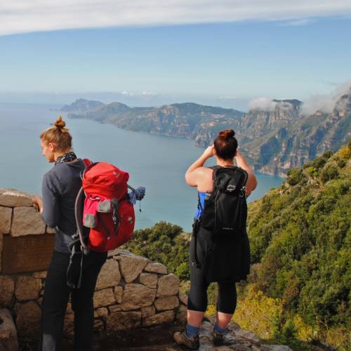 One of the many viewpoints on the Paths of the Gods, Amalfi