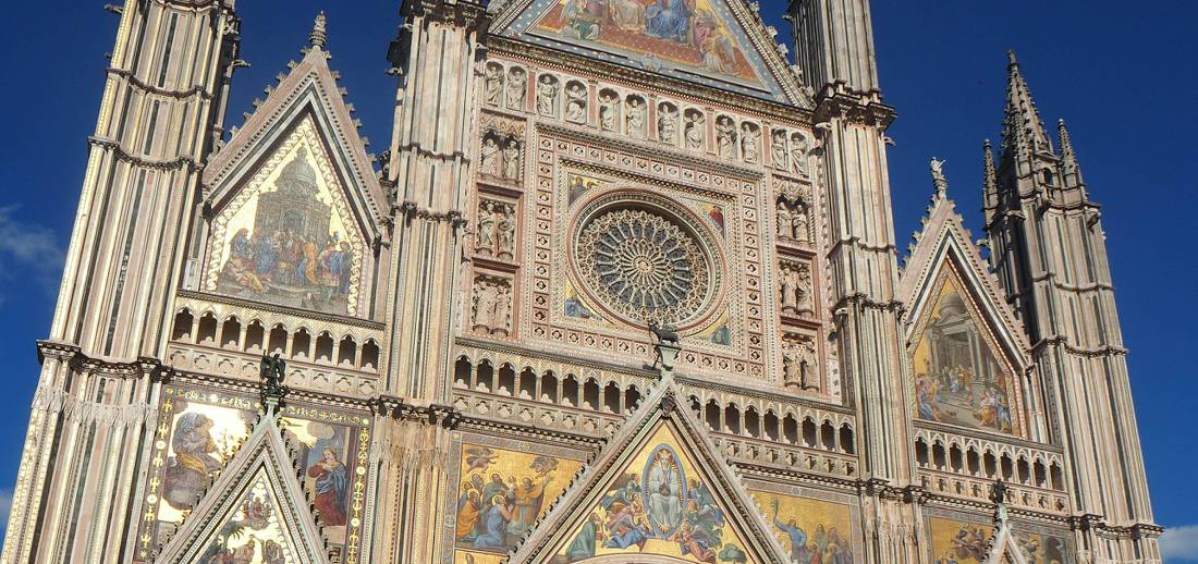 The Duomo of Orvieto is considered to be one of the best examples of Italian Gothic architecture |  <i>Kerren Knighton</i>