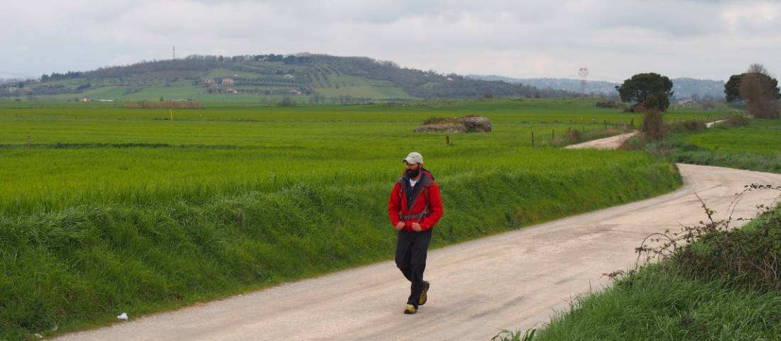 Walking along the 'white roads' on the Francigena Way | <i>Brad Atwal</i>