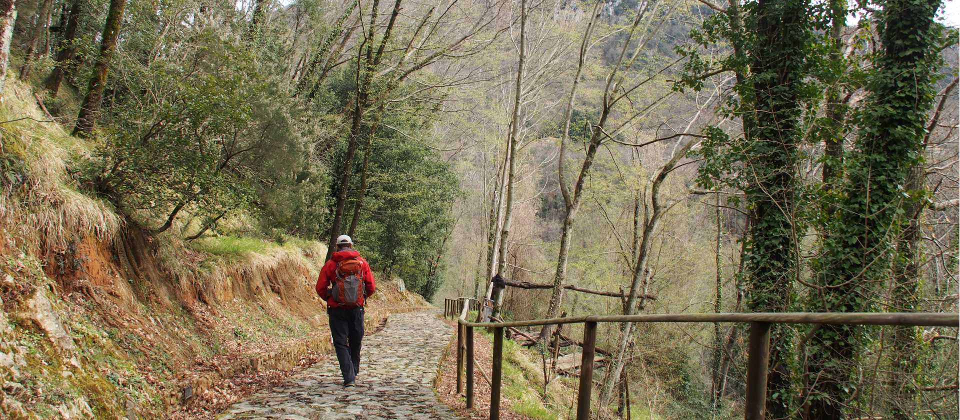 Hiking the Francigena Way above Santa Anna | Brad Atwal