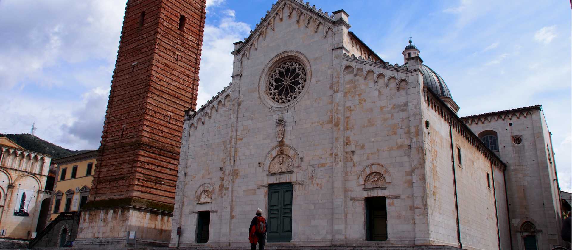 Church in the main square at Pietrasanta, a town famous for its sculptures | Brad Atwal