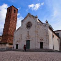 Church in the main square at Pietrasanta, a town famous for its sculptures | Brad Atwal