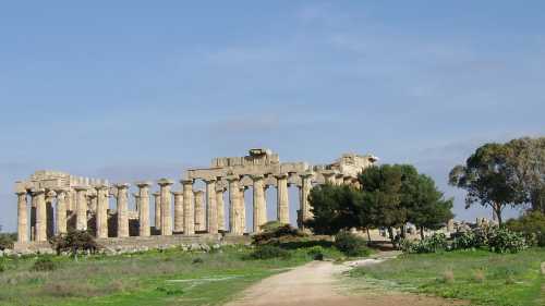 Selinunte, the largest archaeological site in Europe,