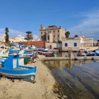 Discover Port Favignana on a bike holiday