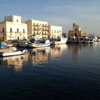 port in the old fortress town of Gallipoli, Puglia | Kate Baker
