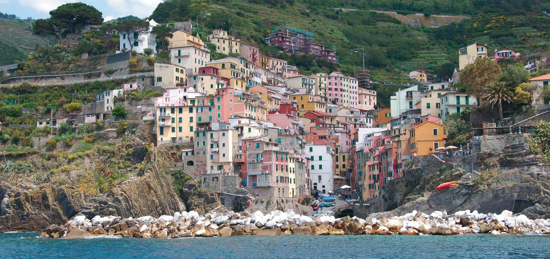 The coastal town of Riomaggore, Cinque Terre |  <i>Rachel Imber</i>