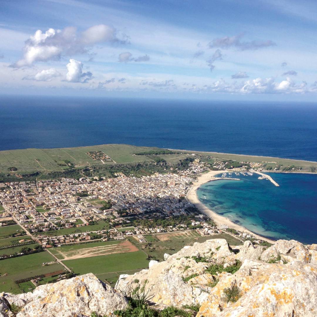 Pristine views across the town of San Vito Lo Capo | Scott Kirchner