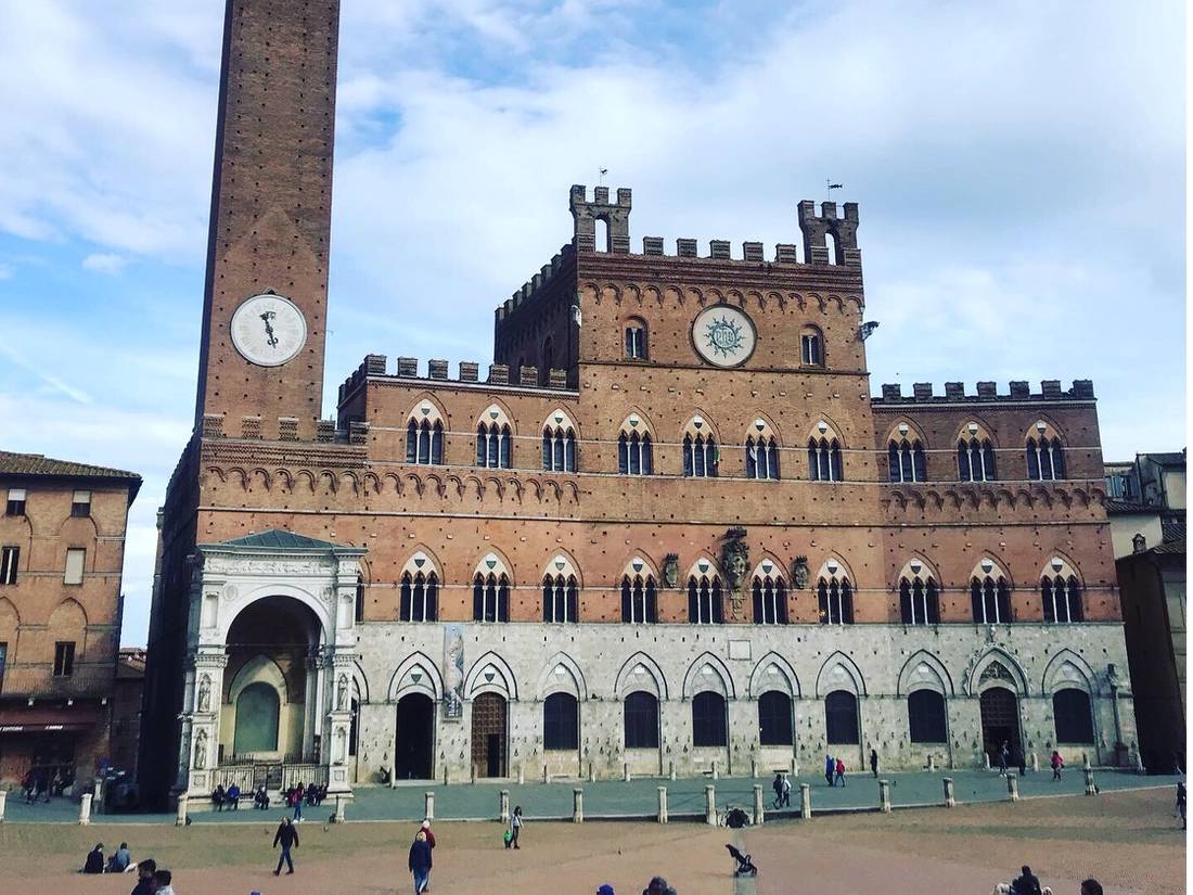 Inspiring medieval architecture in Siena's piazza |  <i>Allie Peden</i>