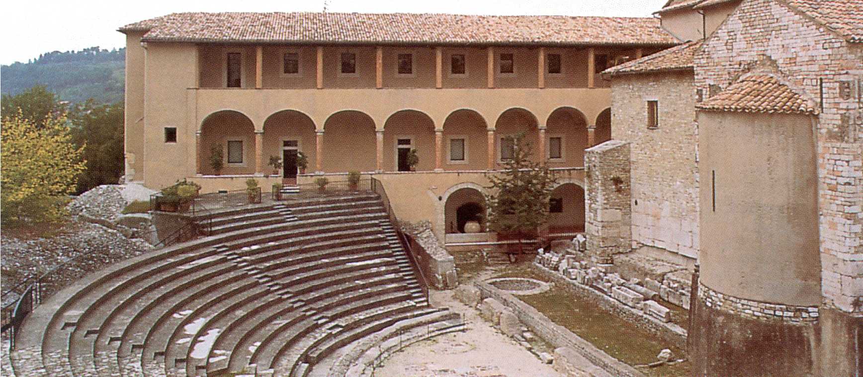 Spoleto Amphitheatre, Umbria, Italy