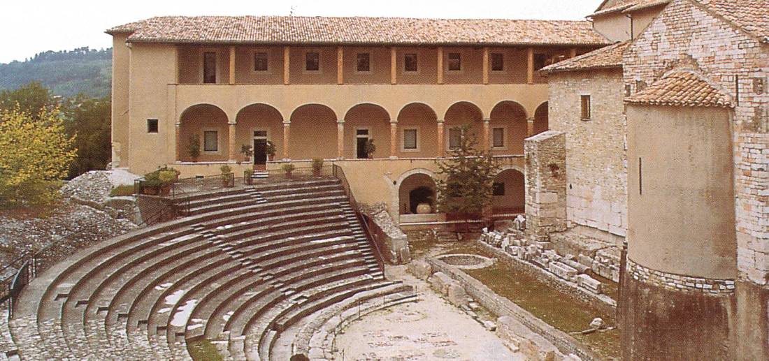 Spoleto Amphitheatre, Umbria, Italy