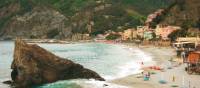The beach at Monterosso al Mare, a great place for a relaxing swim after a days walk | Rachel Imber