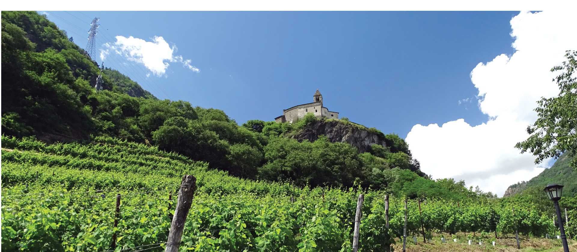 The picturesque town of Tirano, starting point of the Bernina Express train to Switzerland