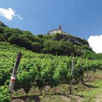 The picturesque town of Tirano, starting point of the Bernina Express train to Switzerland