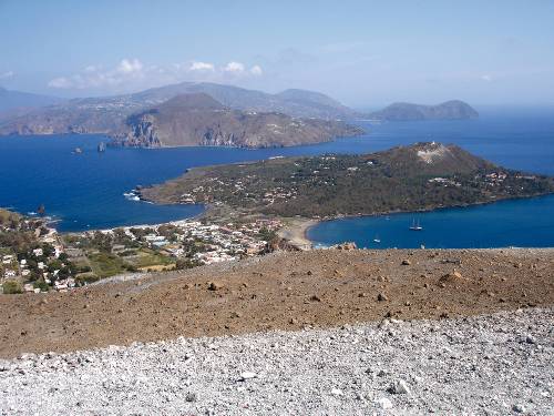 View of the Aeolian Islands, Sicily, Italy&#160;-&#160;<i>Photo:&#160;Kate Baker</i>