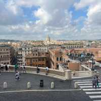 View of the Basilica of St Peters in Rome | Kate Baker