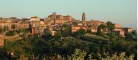 Siena at sunset