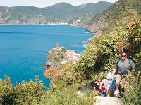 Walkers heading to Corniglia from Vernazza, Cinque Terre |  <i>Rachel Imber</i>