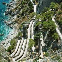 Walkways to the ocean in Capri | Sue Badyari