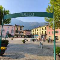 Entry to the town of Colico on the northern shore of Lake Como