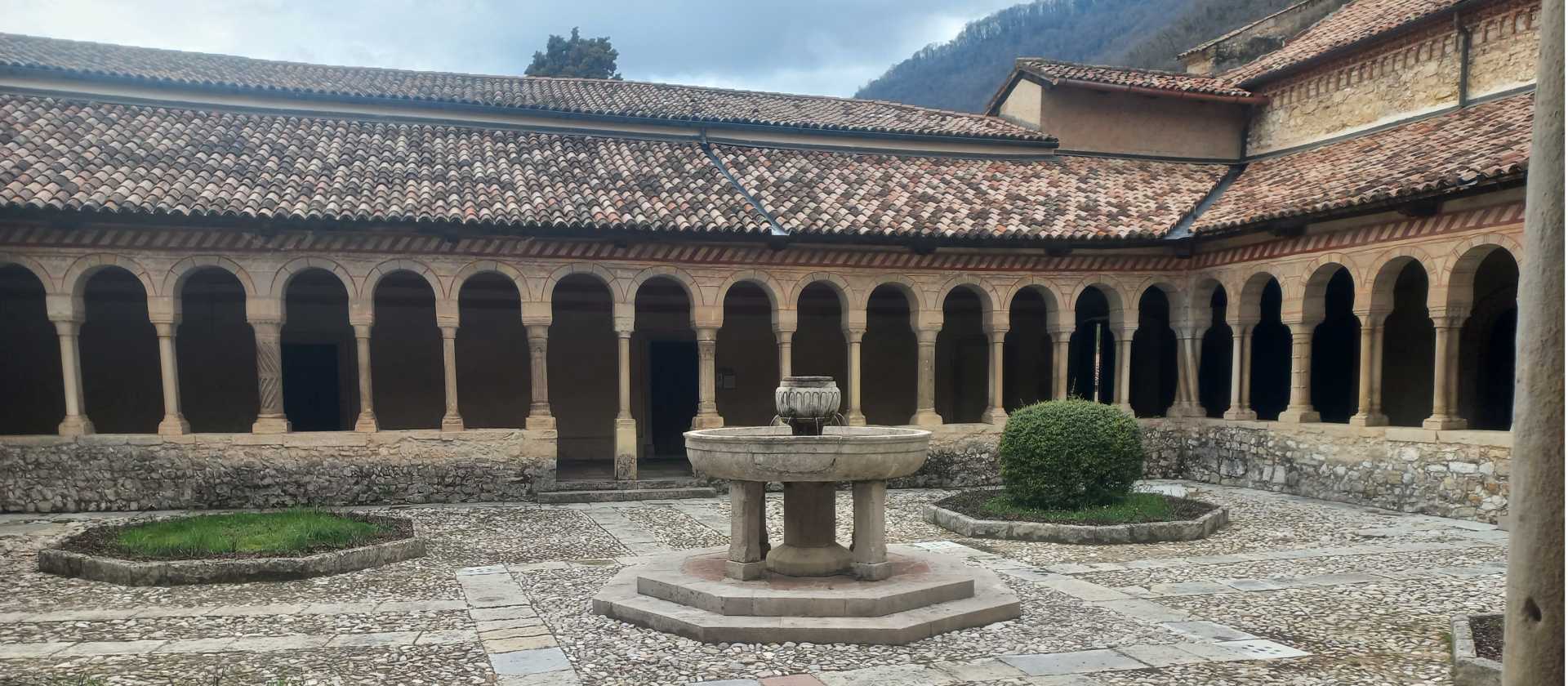 Cistercian monastery in the town of Follina