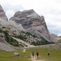 Hiking by the Gran Fanes Alp in the Dolomites | Simone Antonazzo