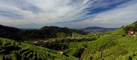 The spectacular hills of the Prosecco region