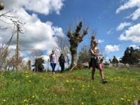 Walking in the glorious Italian weather on the Via Francigena |  <i>Allie Peden</i>