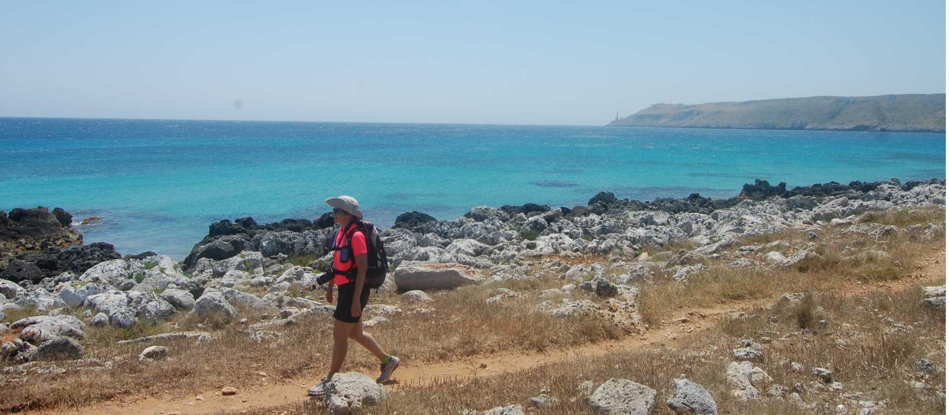 Exploring Puglia's coast on a walking holiday