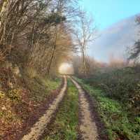 The beautiful trail of St Benedict