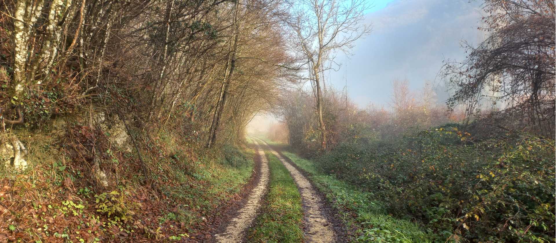 The beautiful trail of St Benedict