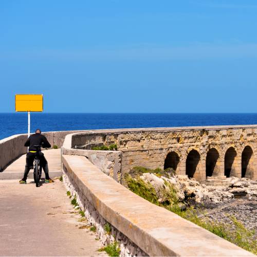Cycling along the stunning coastline of Puglia