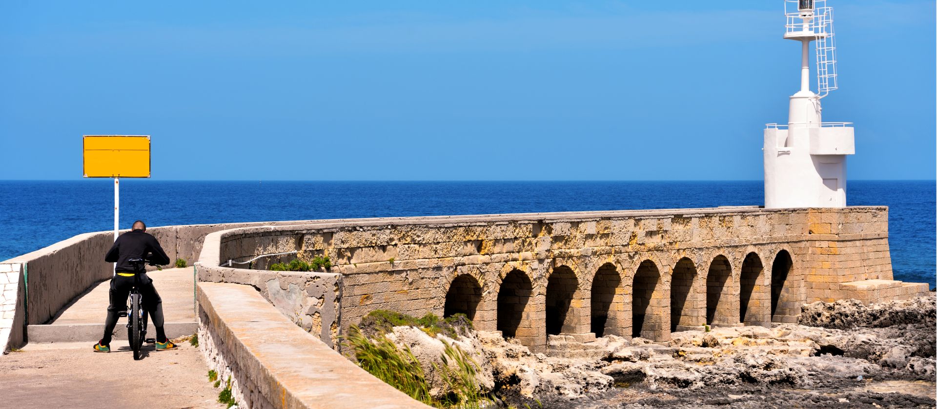 Cycling along the stunning coastline of Puglia