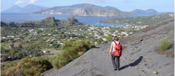 Hike a volcano in the Aeolian Islands