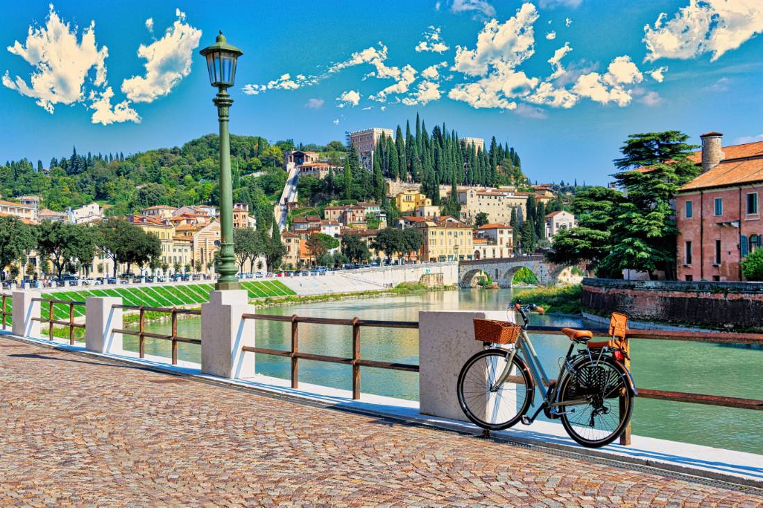 Explore Verona by bike