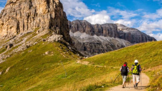 Hiking the Dolomites in Italy