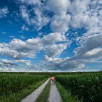 Cycling in the Veneto region of Italy