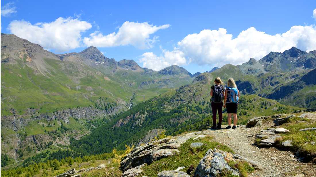 Hike to amazing views on the Gran Paradiso trail
