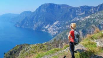 Soak up the Path of the Gods, the famous trail on the Amalfi Coast.