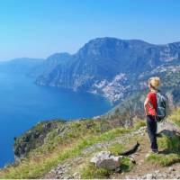 Soak up the Path of the Gods, the famous trail on the Amalfi Coast.