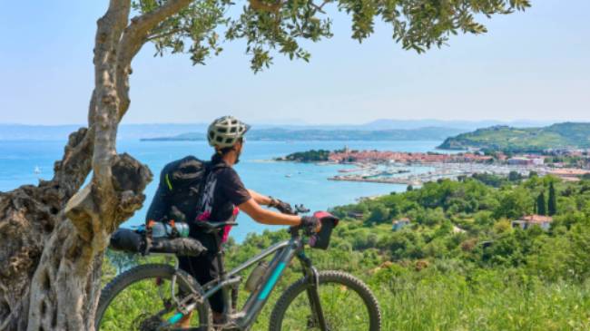 Cycling along the Mediterranean Coast