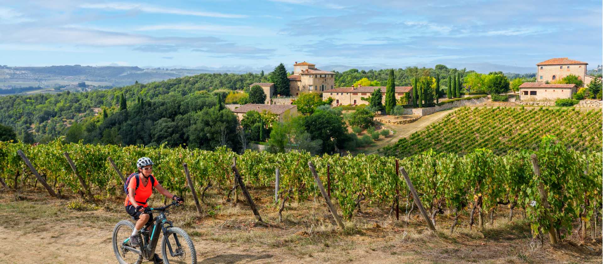 Tuscany is home to gorgeous cycle routes